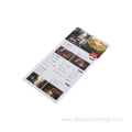 Custom printing color advertising A4 flyers brochures